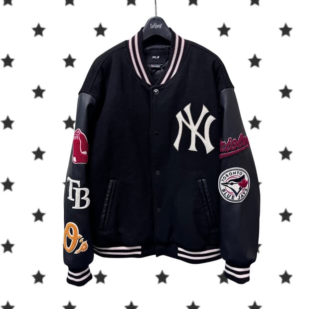 MLB 빅로고 양키즈 바시티 자켓