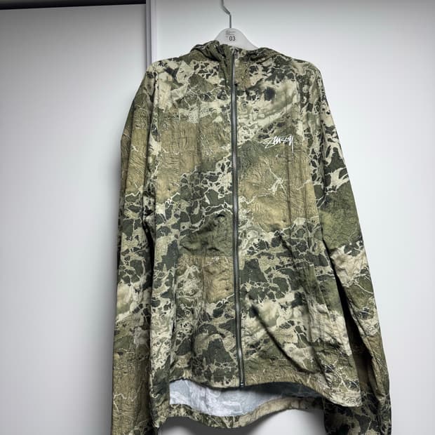 스투시 비치쉘 2XL