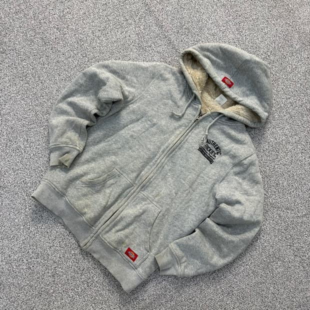 S 디키즈 남성 보아털 후드 집업 자켓 0402J