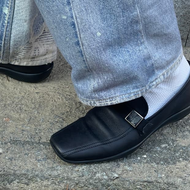 Prada Sport Buckle Loafers
