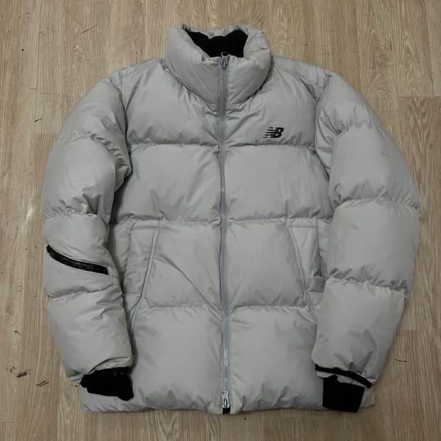 뉴발란스 베이직 구스다운 액티브 숏패딩 S/90 