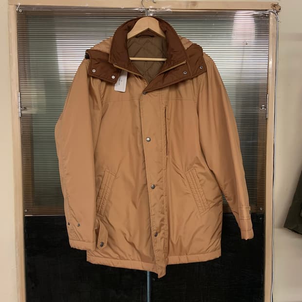 크로커다일 후드패딩자켓