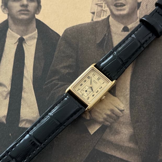 세이코 Seiko 스퀘어 골드 90s