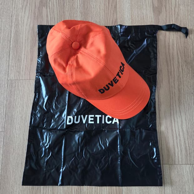 듀베티카 오렌지 볼캡 모자 캡모자 듀베이카 남녀공용 프리사이즈