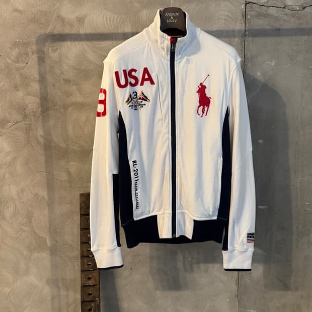폴로 랄프로렌 USA 트랙탑 100