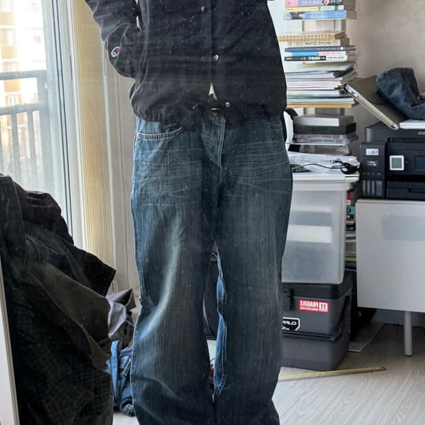 Fcuk 일제 빈티지 허리42 총장 100