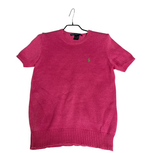 Polo Ralph Lauren Pink Cotton Knit S