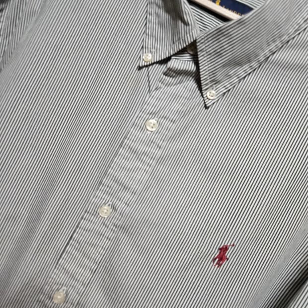 폴로 랄프로렌 남성 스트라이프 셔츠(XL사이즈)