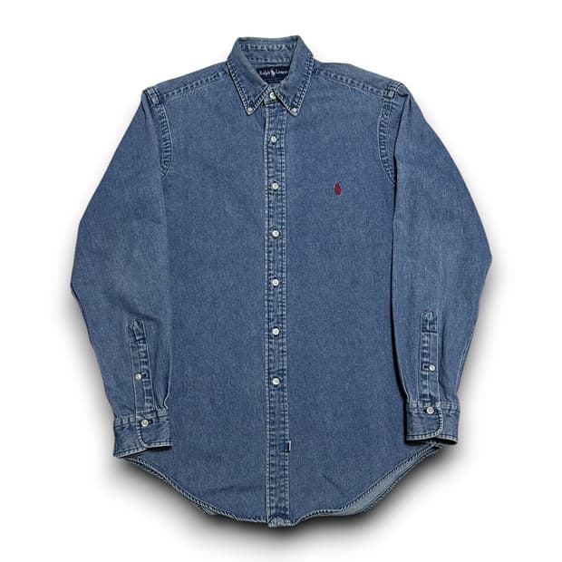 Polo Ralph Lauren 청 데님 셔츠