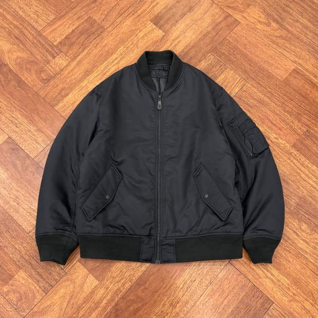  XL 유니클로 MA-1 블루종 자켓 