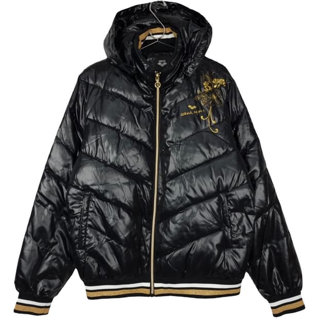 아레나 유광 경량패딩