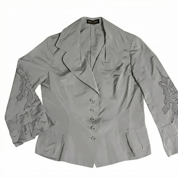 Hiroko koshino 히로코 코시노 자수 자켓