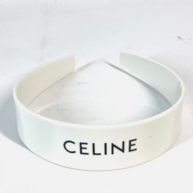 셀린느 로고 헤어밴드 헤드밴드 머리띠