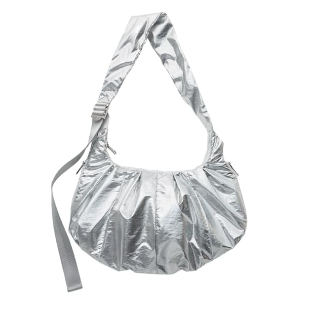 Y’SACCS 요지야마모토 숄더백 실버