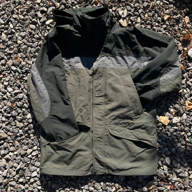 엘엘빈 워크웨어 바람막이(실측확인)