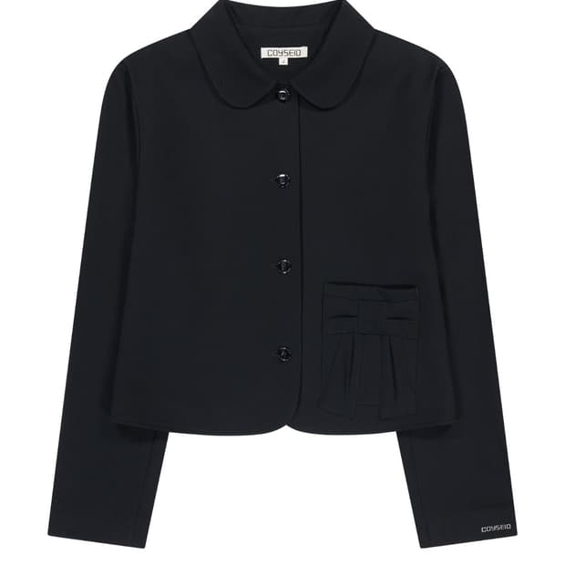 코이세이오 RIBBON JACKET BLACK