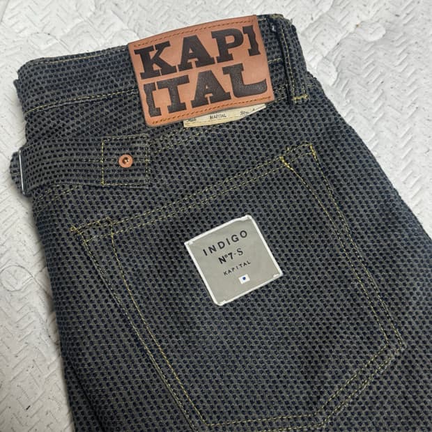 캐피탈 센츄리 데님 no.7 34사이즈(실32)