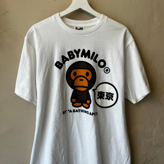 베이프 마일로 티셔츠 