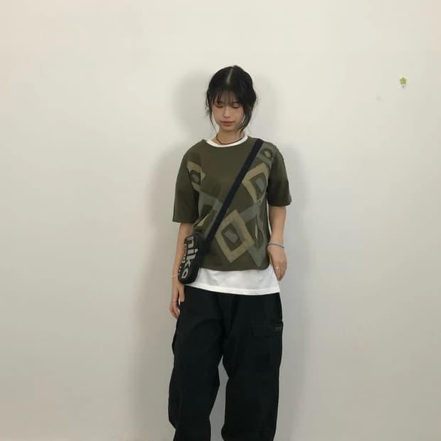 JPN Patchwork Design Tee