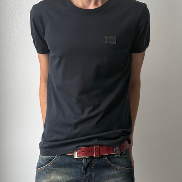 00s Dolce&Gabbana Plate t-shirt(100)