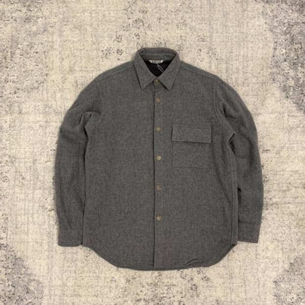 오라리 울 블렌드 셔츠