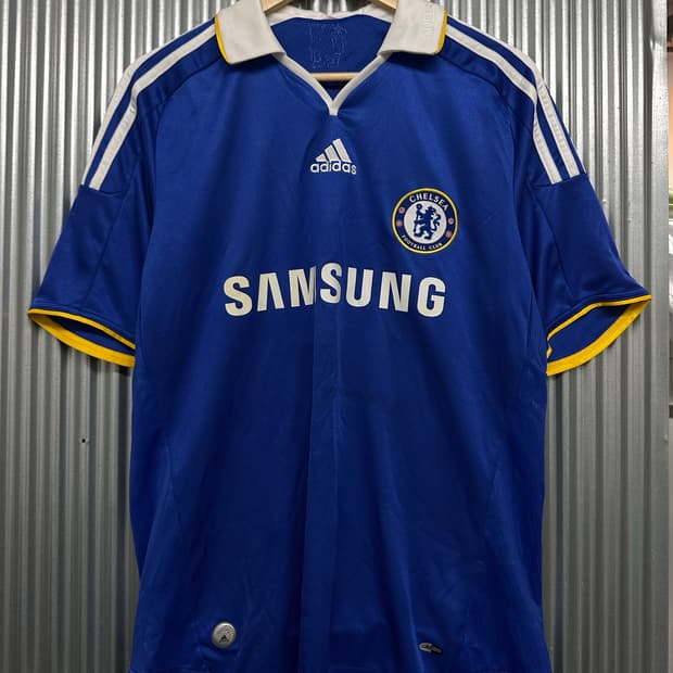 [100(L)] 아디다스 첼시 2008 홈 삼성 축구저지