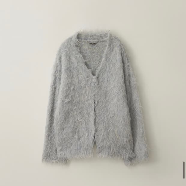 즉입/ 더티스 the tis 울 가디건 라이트블루