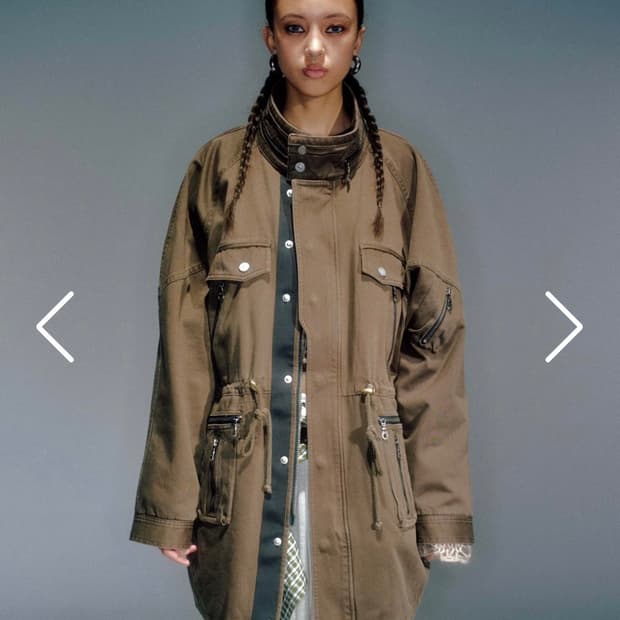 베이컨트 아카이브 자켓 브라운