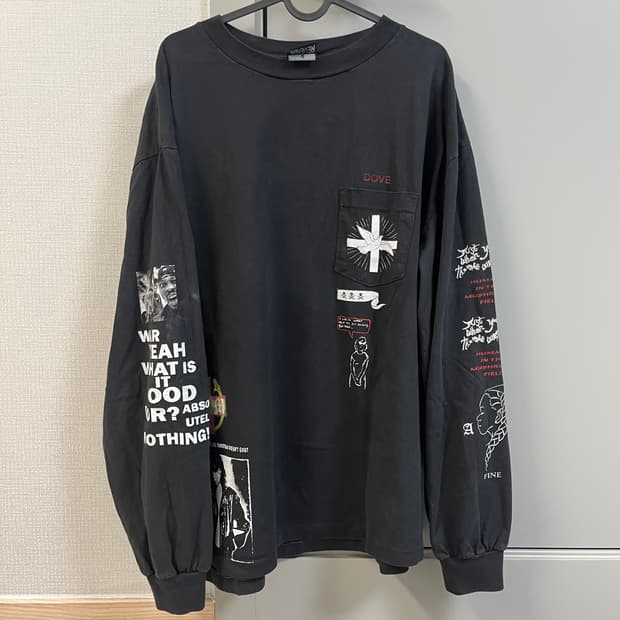 도넛리벤지 긴팔 티셔츠