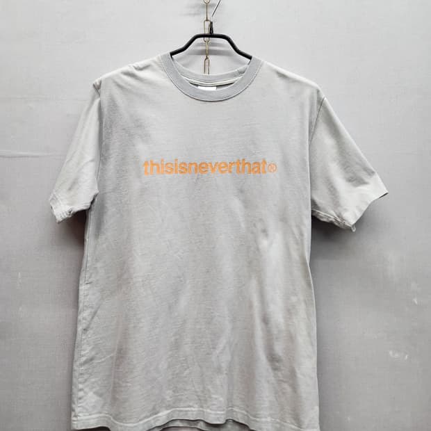 디스이즈네버댓 빅로고 프린팅 반팔티 S(M) 남여공용