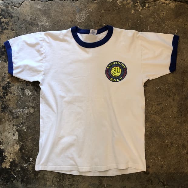 70s~90s Ringer T-shirt-L