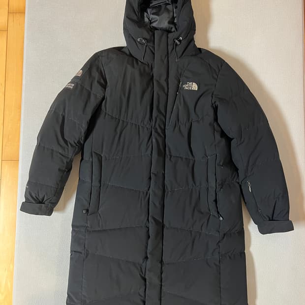 무료배송 - 노스페이스 구스다운 드라이벤트 롱패딩(블랙) L 100