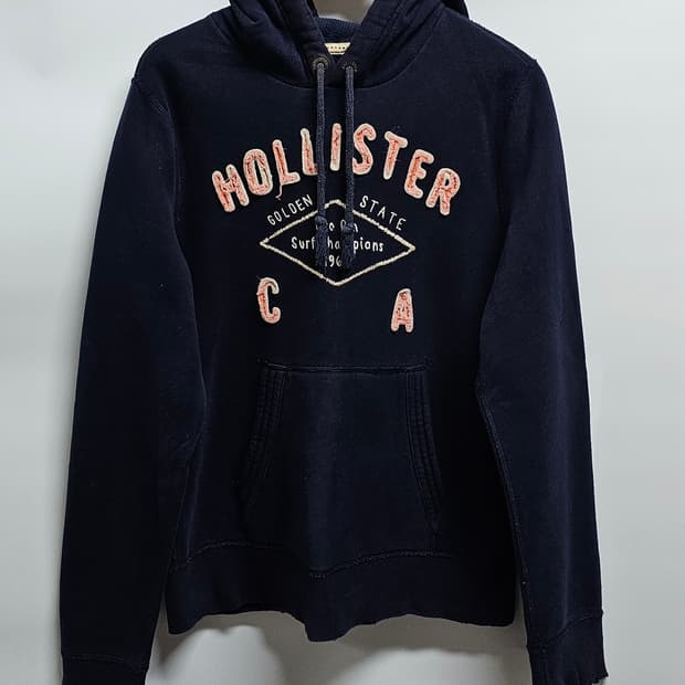 홀리스터 네이비 후드티 S