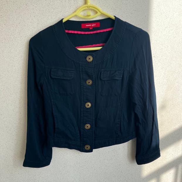 타미걸 코튼 자켓
