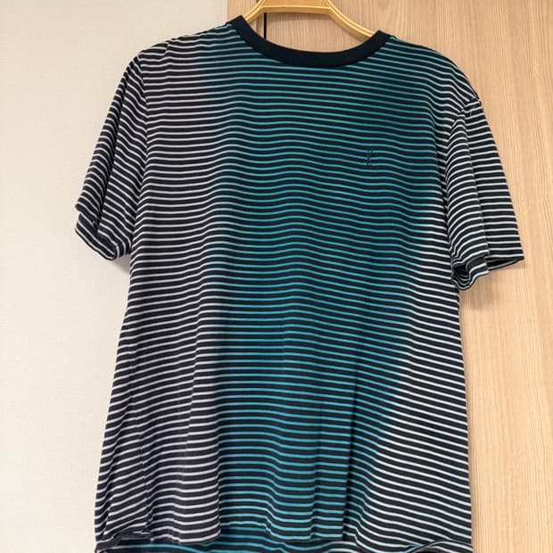 Yves Saint Laurent 스트라이프 반팔 티셔츠 🌊