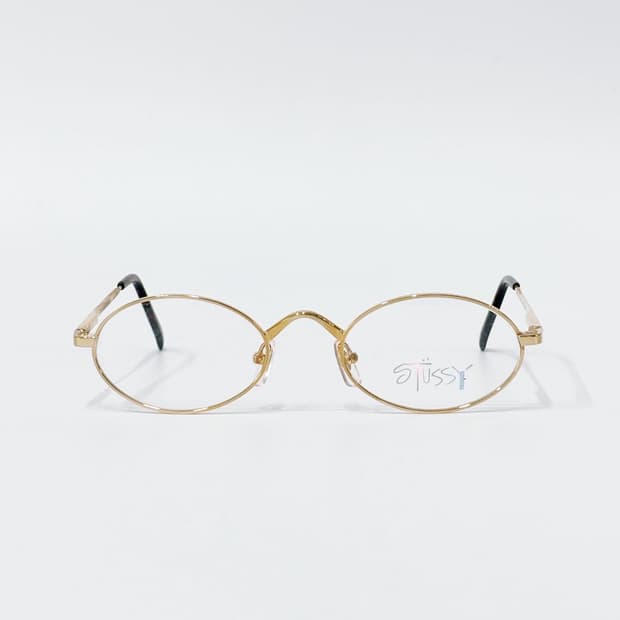 STUSSY 골드 메탈 데드스탁 빈티지안경