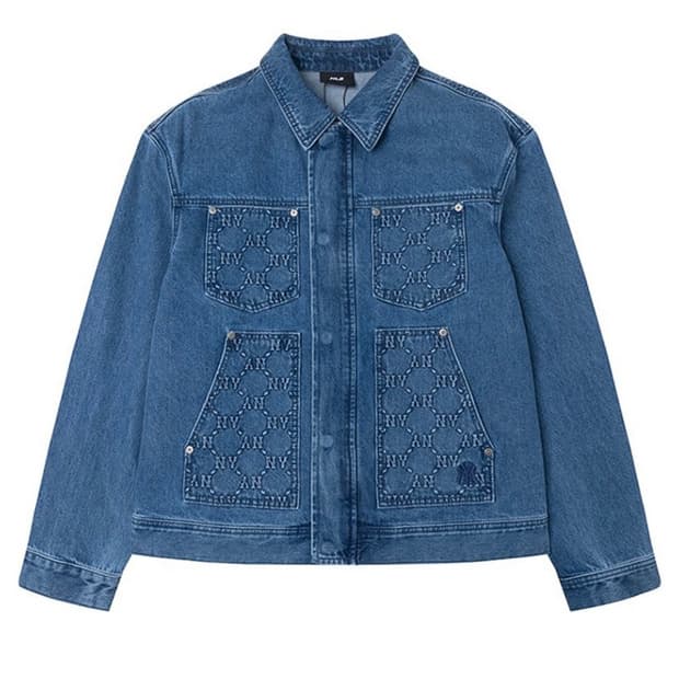 새상품-MLB 데님자켓