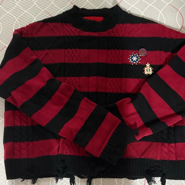 kirr 4tra grunge punk short knit