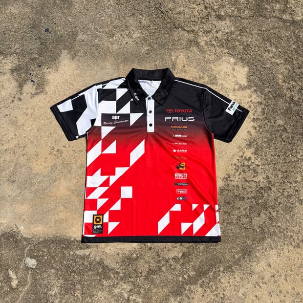 apr Racing Constructor 모터스포츠 빈티지 PK셔츠 L