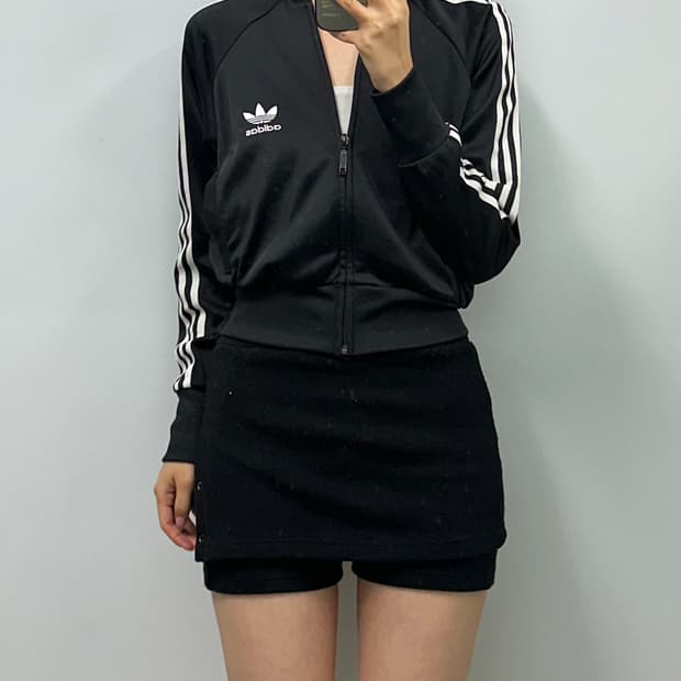 아디다스 슈퍼스타 블랙 트랙 져지