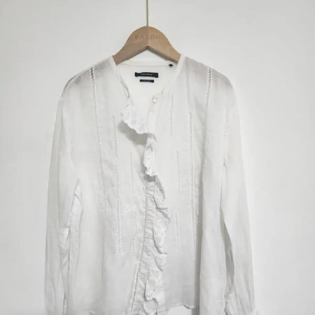 이자벨마랑IsabelMarant 에뚜왈 모시 블라우스 36