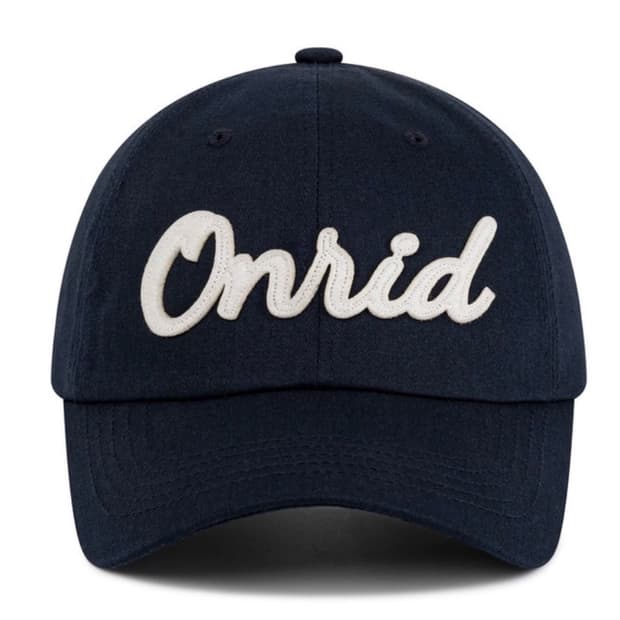 온리드프로젝트 Applique Twill Logo Ball Cap 네이비