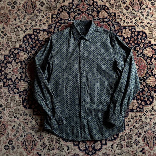 프라다 패턴 셔츠 100