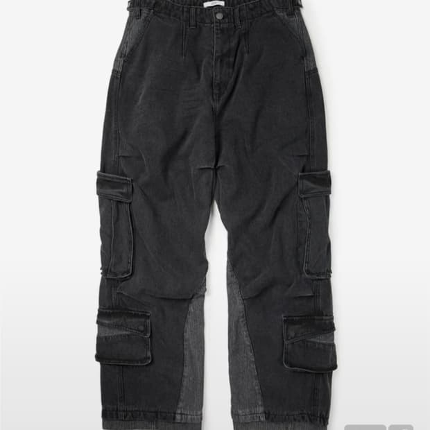 ETCE 레이어드 백카고 데님