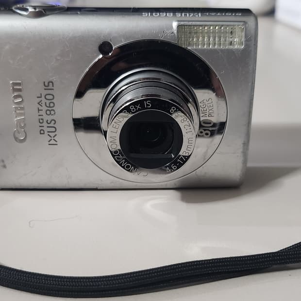 CANON IXUS 860is 빈티지 레트로 디지털카메라