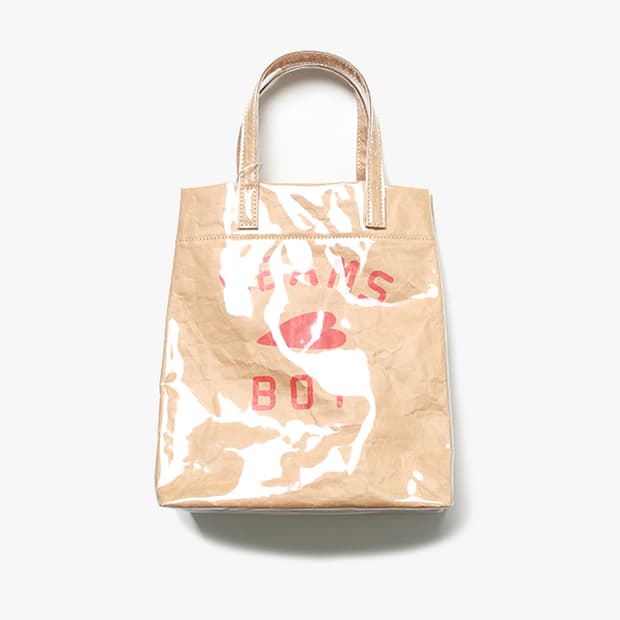  BEAMS BOY "Beige Tote Bag"