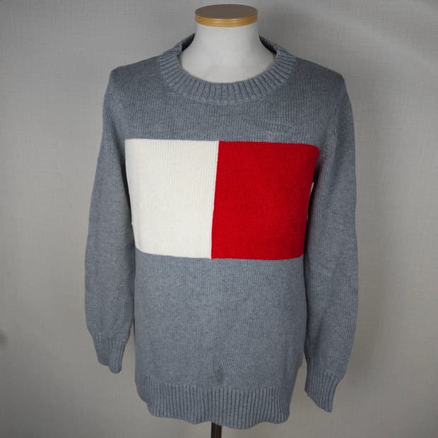 타미힐피거 라운드니트티 여성95사이즈 