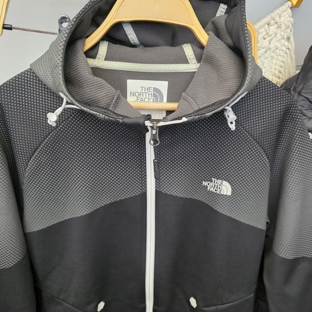 노스페이스 고프코어 기모 후드 집업 L