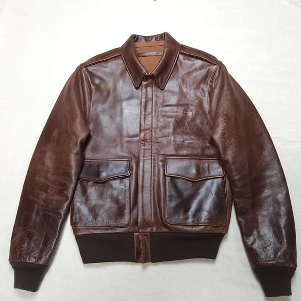 [95] 빈티지맛 말가죽 크롭핏 자겟