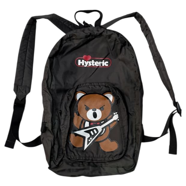 히스테릭 글래머 아카이브 퍽베어 백팩 가방